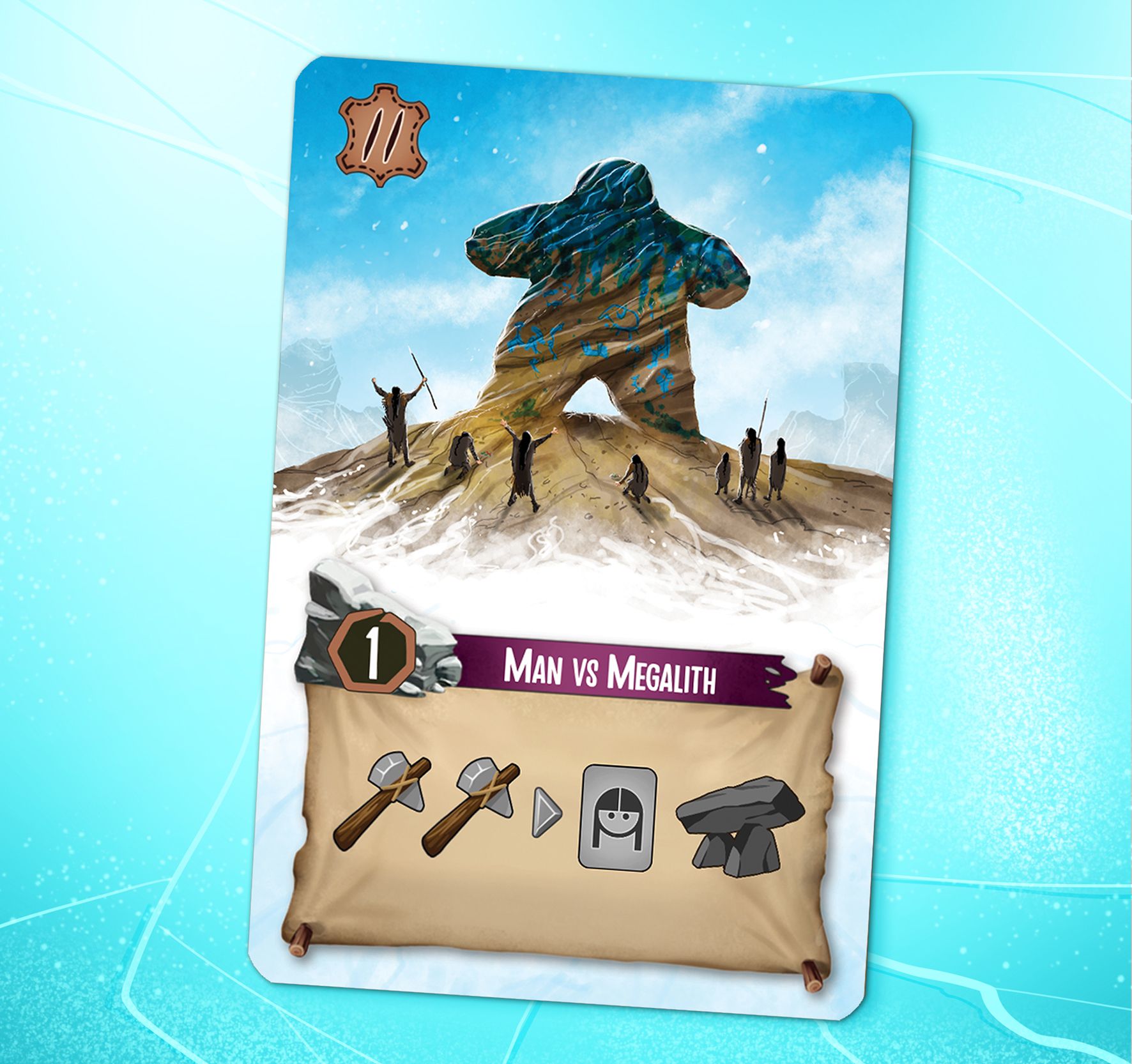 Endless Winter: Man VS Megalith Promo Card