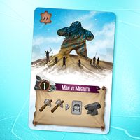 Endless Winter: Man VS Megalith Promo Card