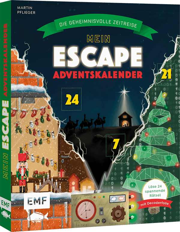 Mein Escape-Adventskalender: Die geheimnisvolle Zeitreise