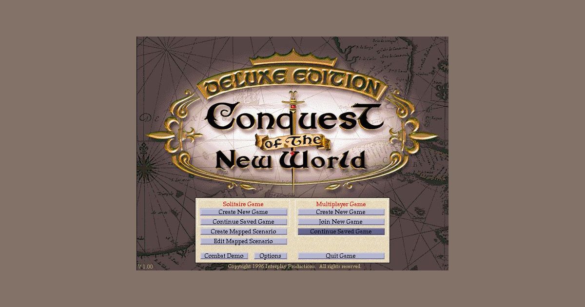 Conquest of the New World Video Game VideoGameGeek