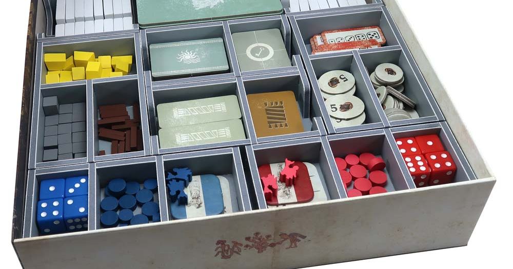 Teotihuacan: Folded Space Insert | Board Game Accessory | BoardGameGeek