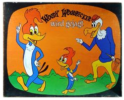 Woody Woodpecker wird gejagt
