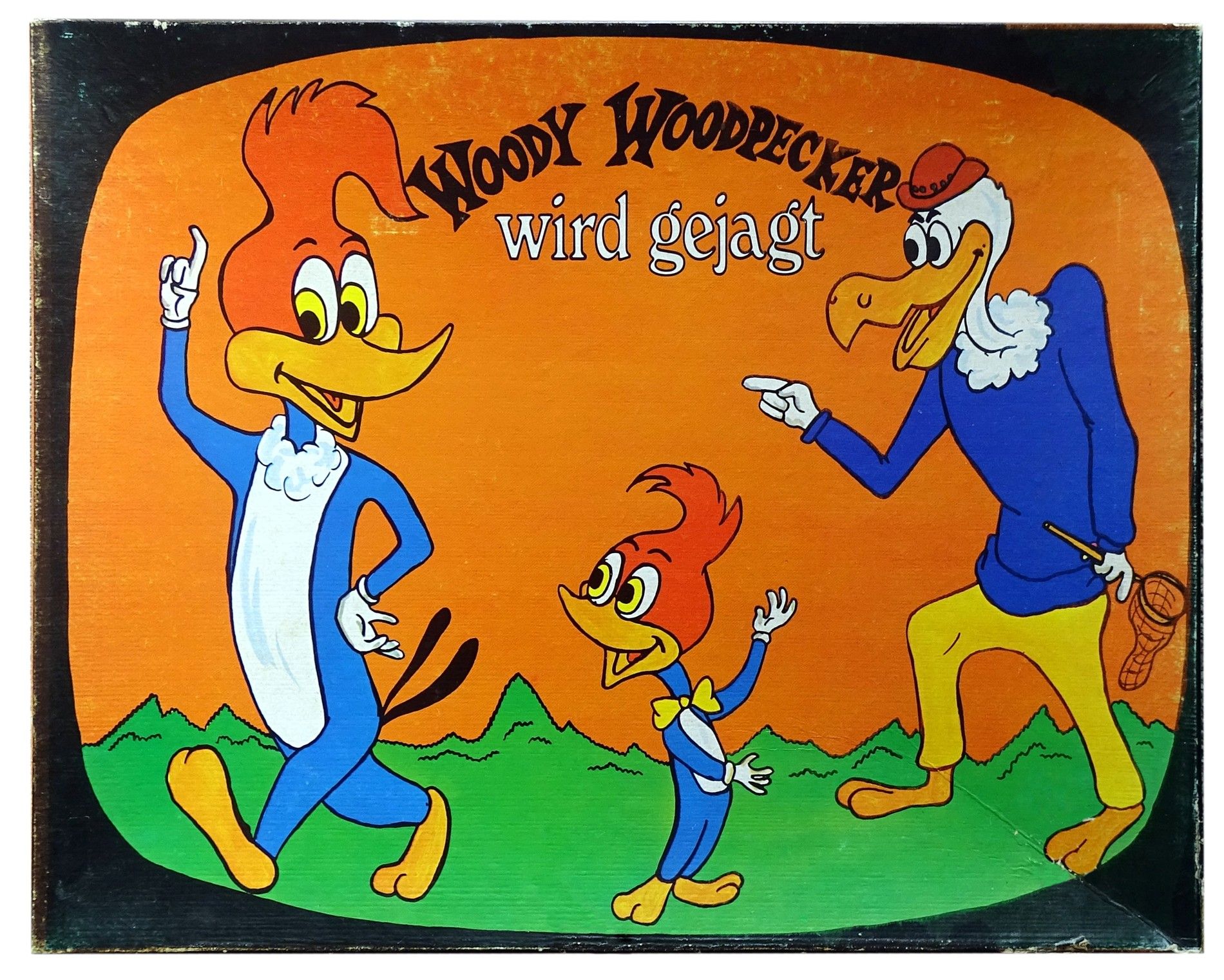 Woody Woodpecker wird gejagt