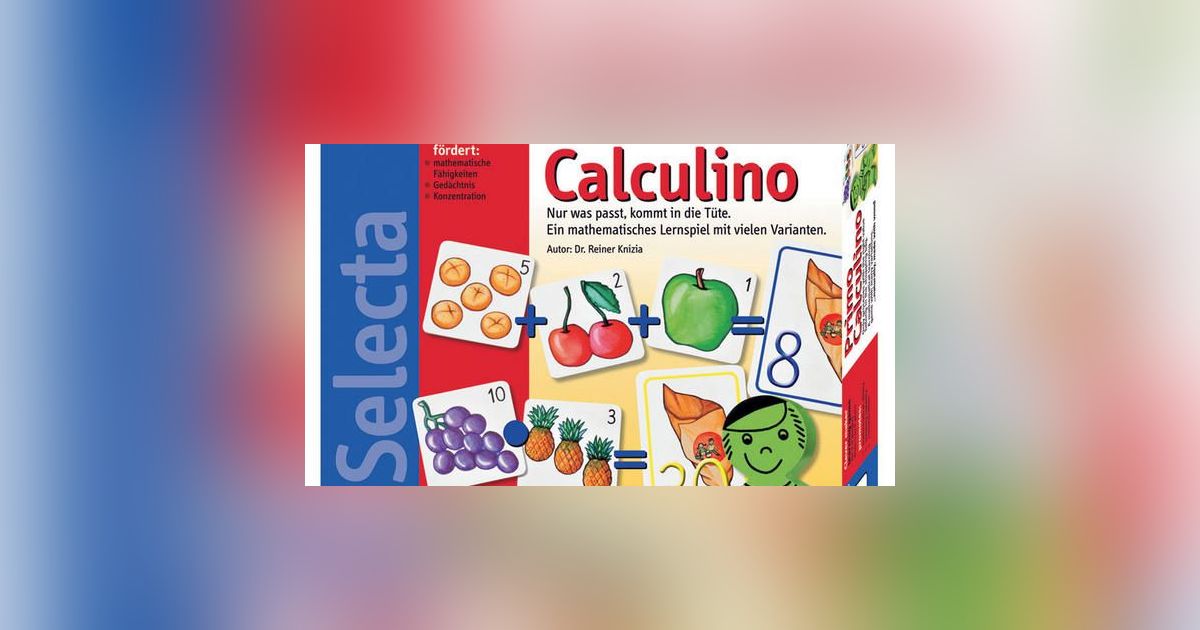 Primo Calculino | Board Game | BoardGameGeek