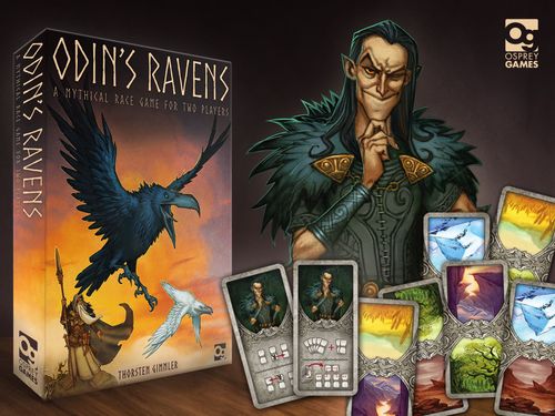 ODINS RAVENS A MYTHICAL RACE CARD GAME FOR 2 PLAYERS 