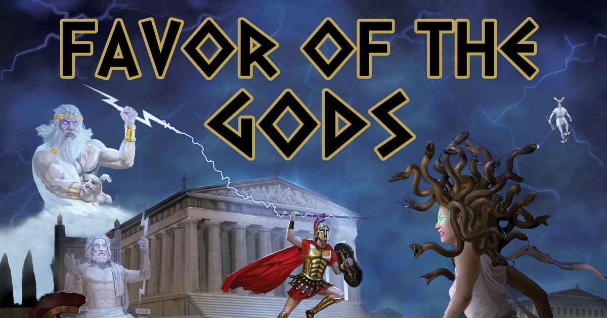 Favor of the Gods Board Game BoardGameGeek