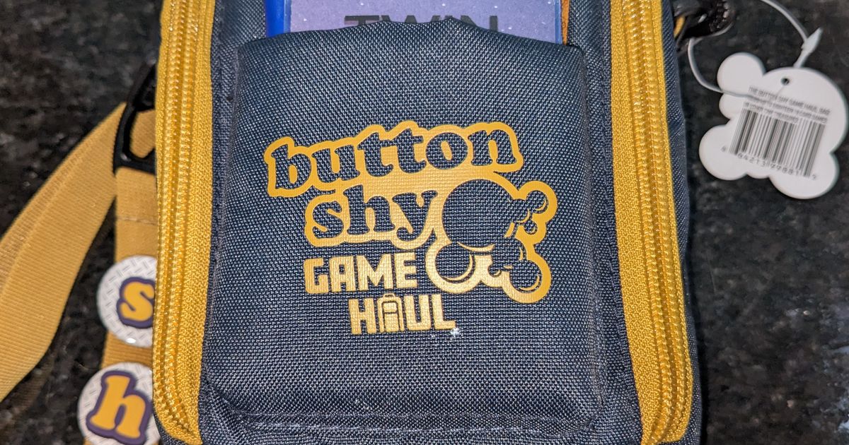 Button Shy Game Haul Bag Board Game Accessory BoardGameGeek