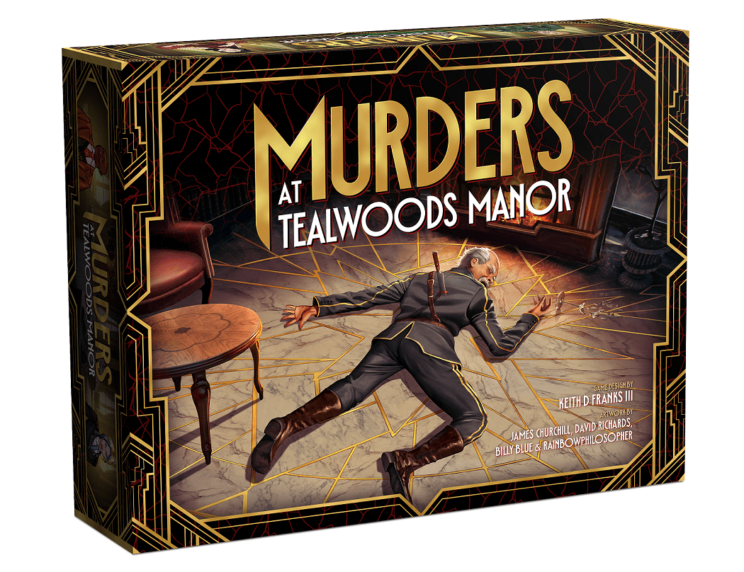 Murders at Tealwoods Manor cover art
