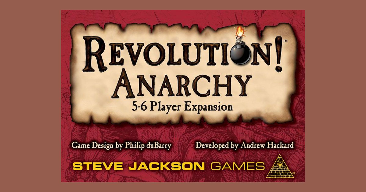 Revolution! Anarchy Board Game BoardGameGeek