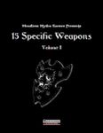 RPG Item: 15 Specific Weapons Volume I