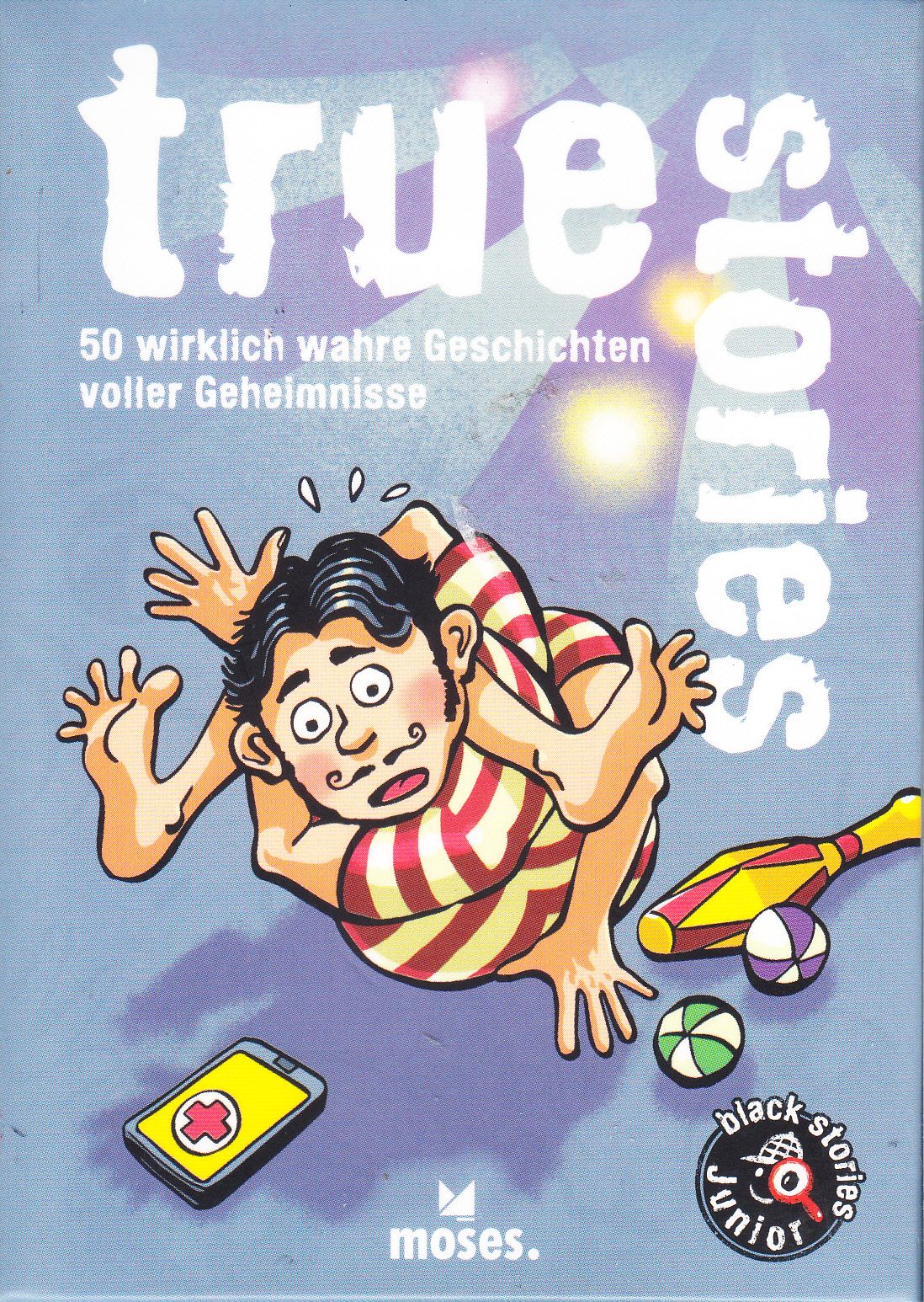 Black Stories Junior: True Stories box art