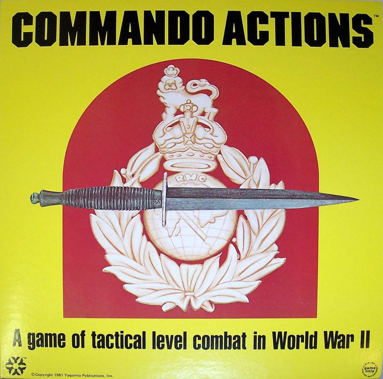 Commando Actions: A Game of Tactical Level Combat in World War II