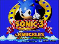 Video Game Compilation: Sonic 3 & Knuckles