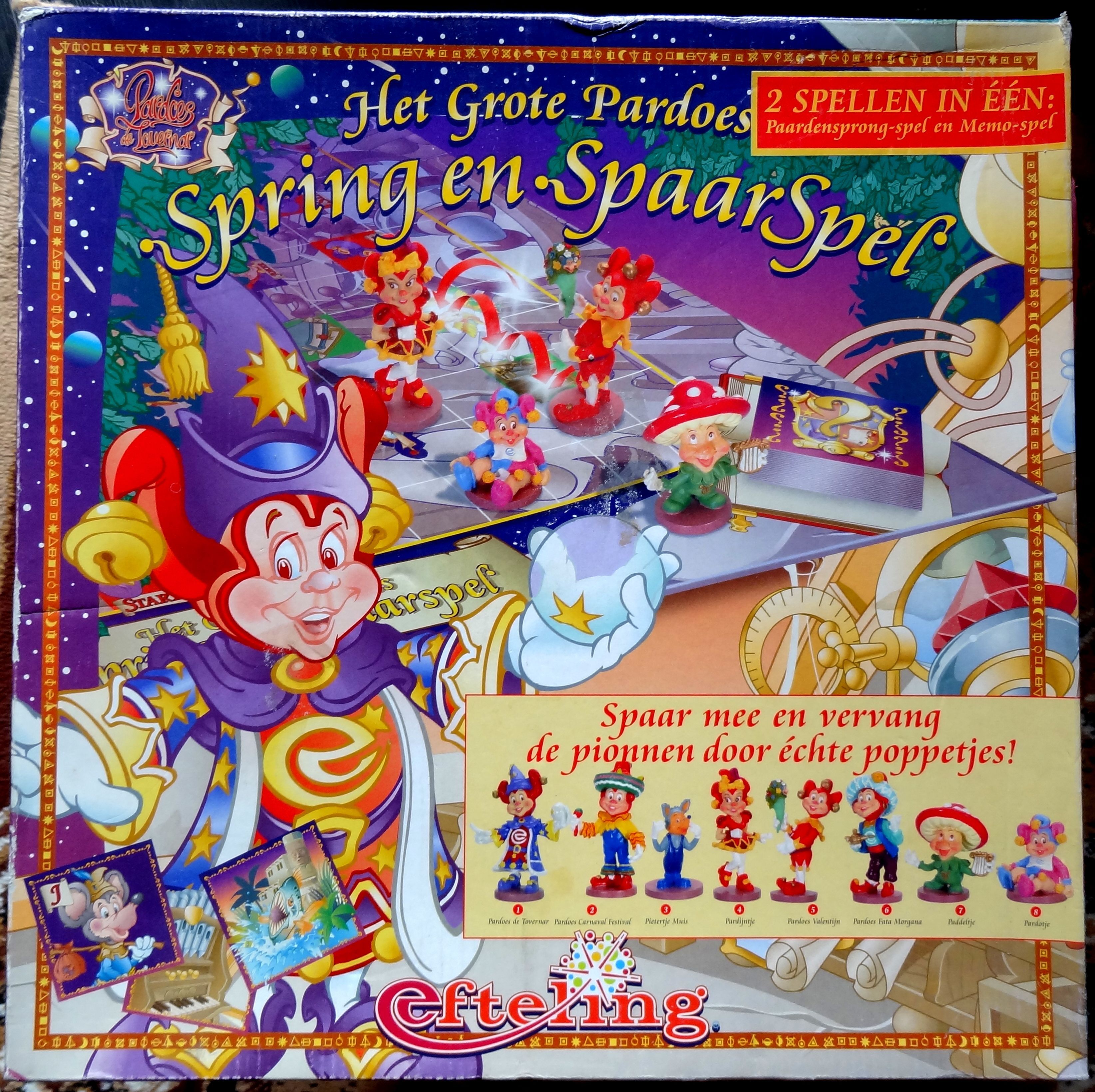 Het grote Pardoes Spring-en-spaarspel
