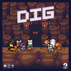 DIG (Second Edition) & DIG: DRAGON! expansion by Mangrove Games