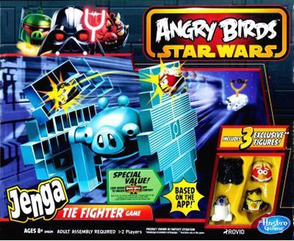Angry Birds: Star Wars – Jenga TIE Fighter Game doboz