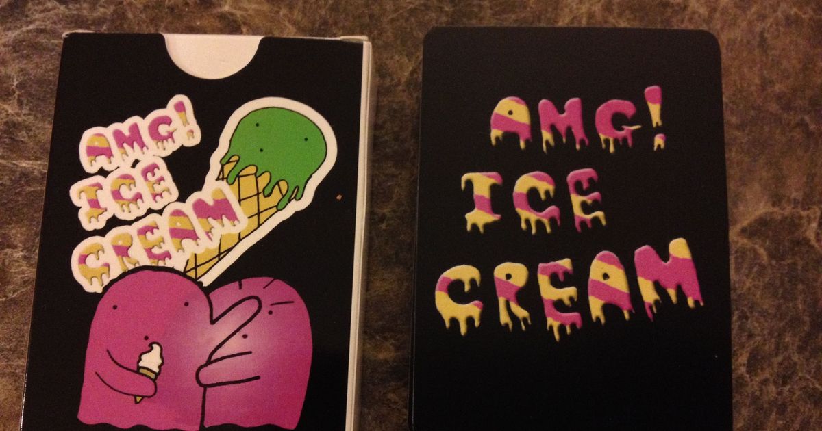 Amg! Ice Cream! Board Game BoardGameGeek