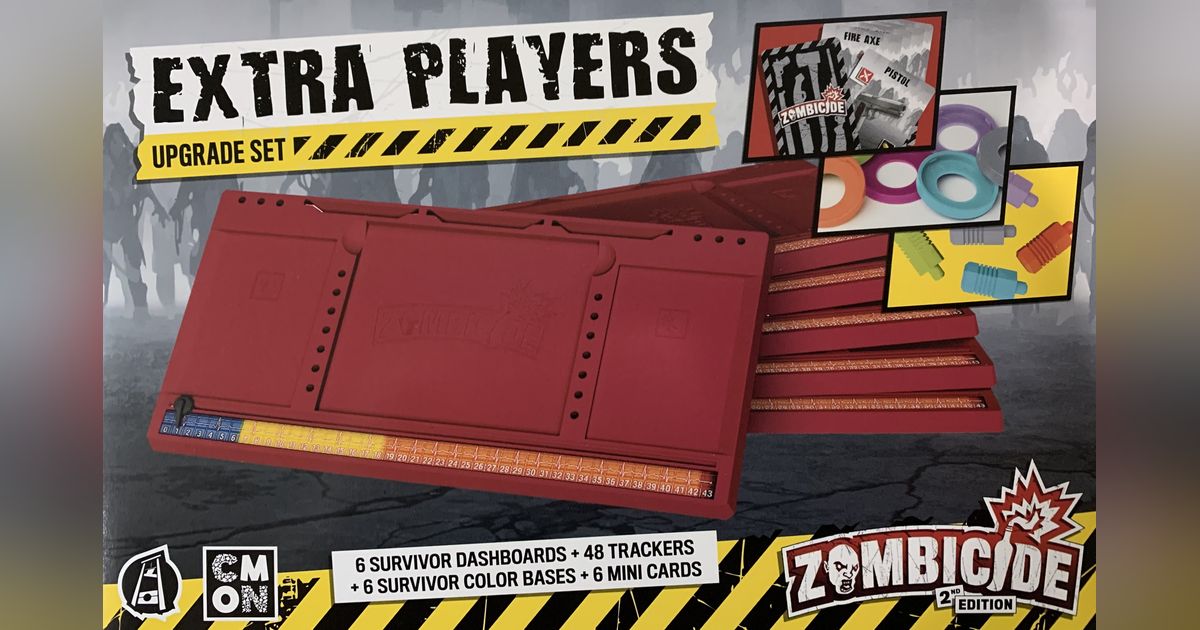 Zombicide (2nd Edition): Extra Players Upgrade Pack | Board Game