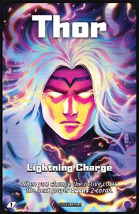 UNO Ultimate: Thor – Lightning Charge Ultra Rare Foil Chase Card