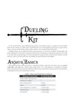 RPG Item: Dueling Kit