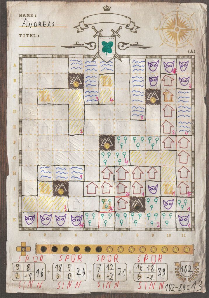 Cartographers Solo Challenge #48 - January 2024 | Cartographers