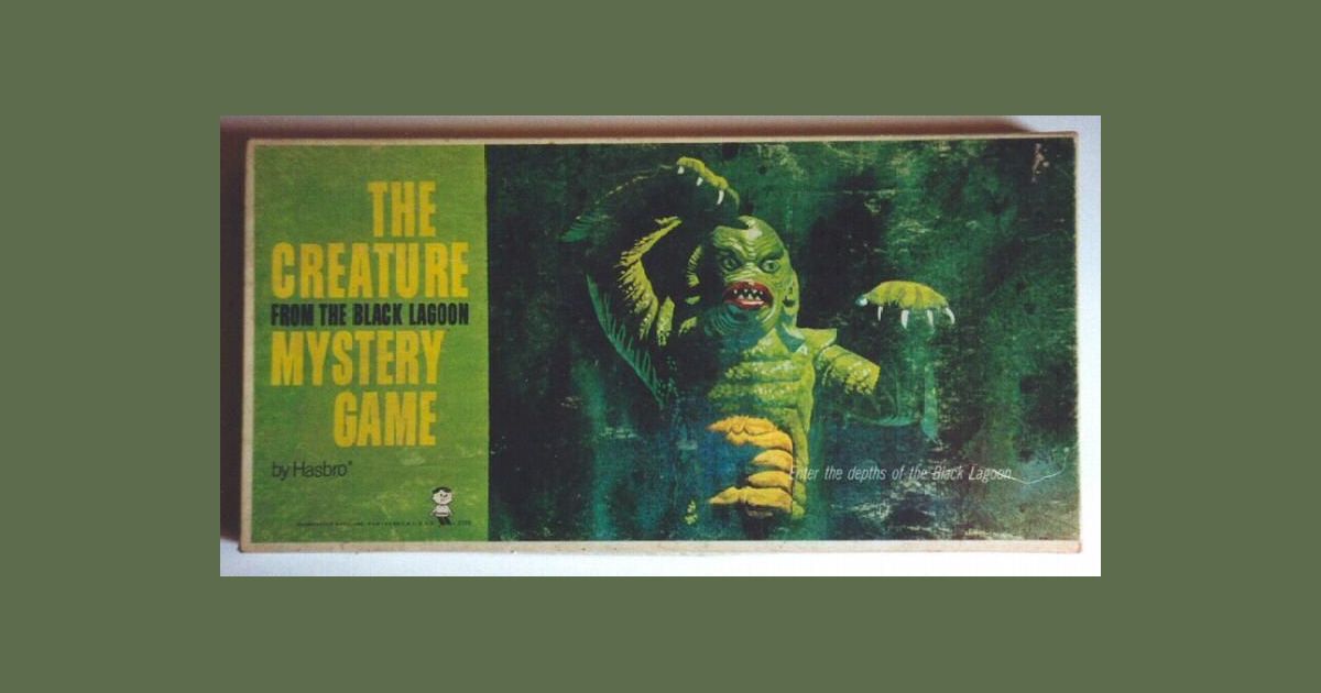 The Creature From The Black Lagoon Mystery Game Board Game
