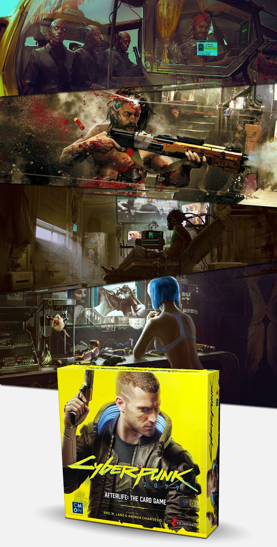 Cyberpunk 2077: Afterlife – The Card Game cover