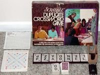 Board Game: Scrabble Duplicate Crossword Game