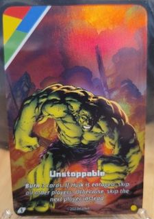 UNO Ultimate: Hulk – Unstoppable Foil Chase Card