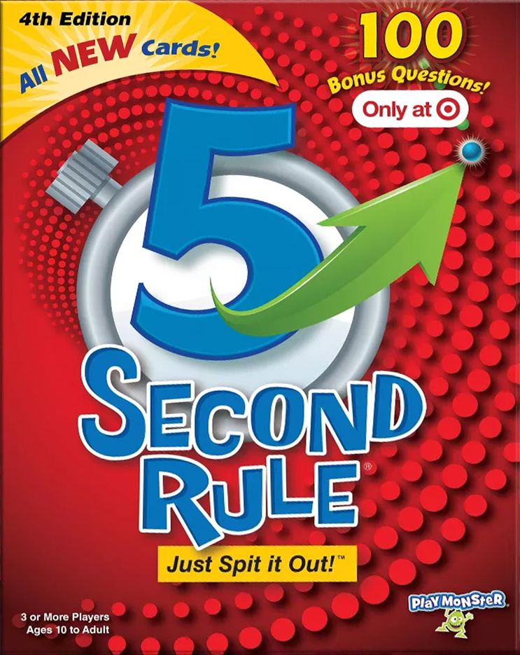 5 Second Rule Jr. Party Game, by PlayMonster 