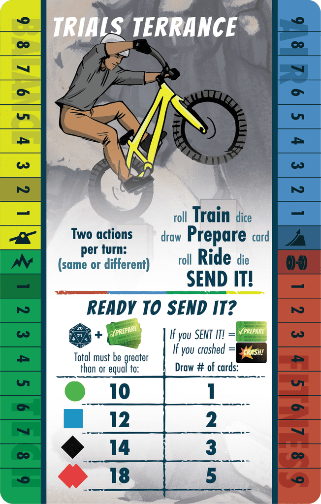 Illustration 12 de SEND IT! The Mountain Biking Board Game