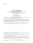 RPG Item: FUR7-05: Cry in the Dark