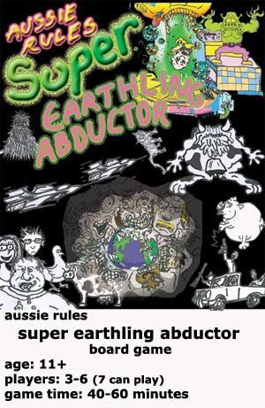 Aussie Rules Super Earthling Abductor box art