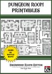 RPG Item: Dungeon Room Printables: Engineered Rooms Edition