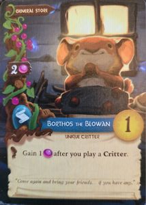 Everdell: Borthos the Blowan Alternate Art Promo Card