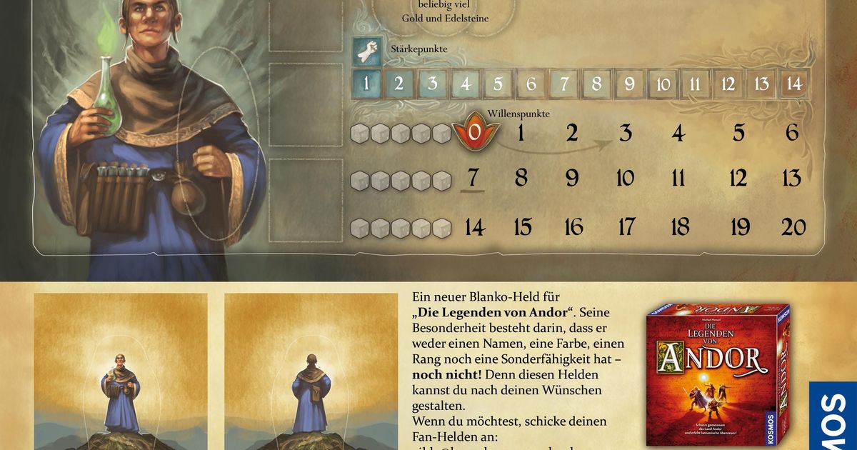 Legends of Andor Naraven Board Game Accessory BoardGameGeek