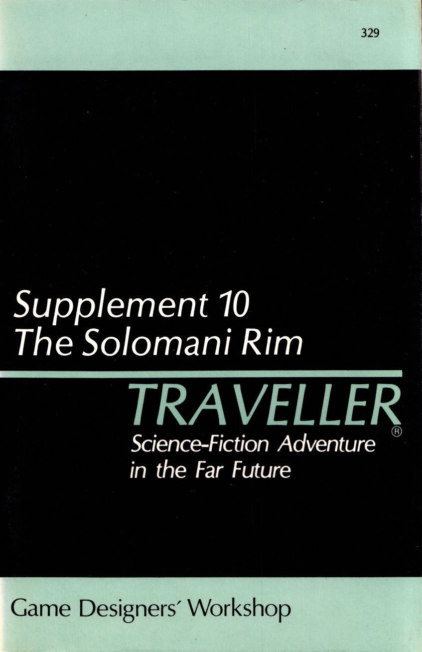Image - Traveller Supplement 10: Solomani Rim cover