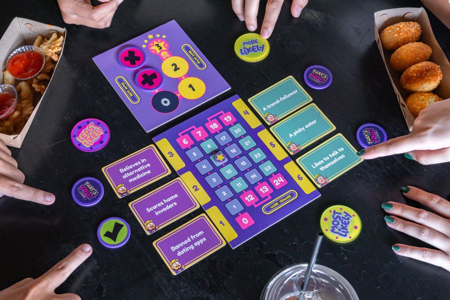 That's You! table set up