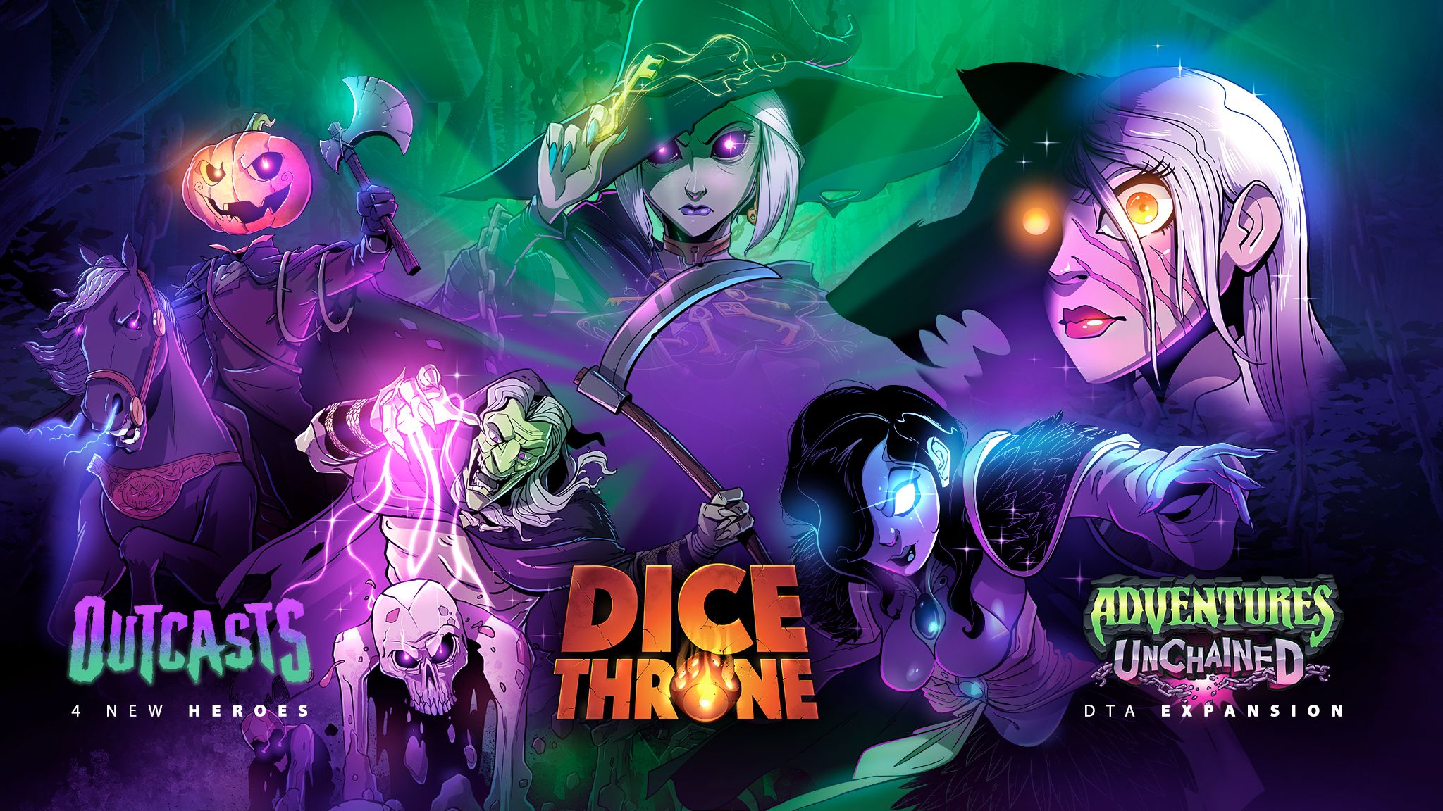 Coperta Dice Throne: Outcasts