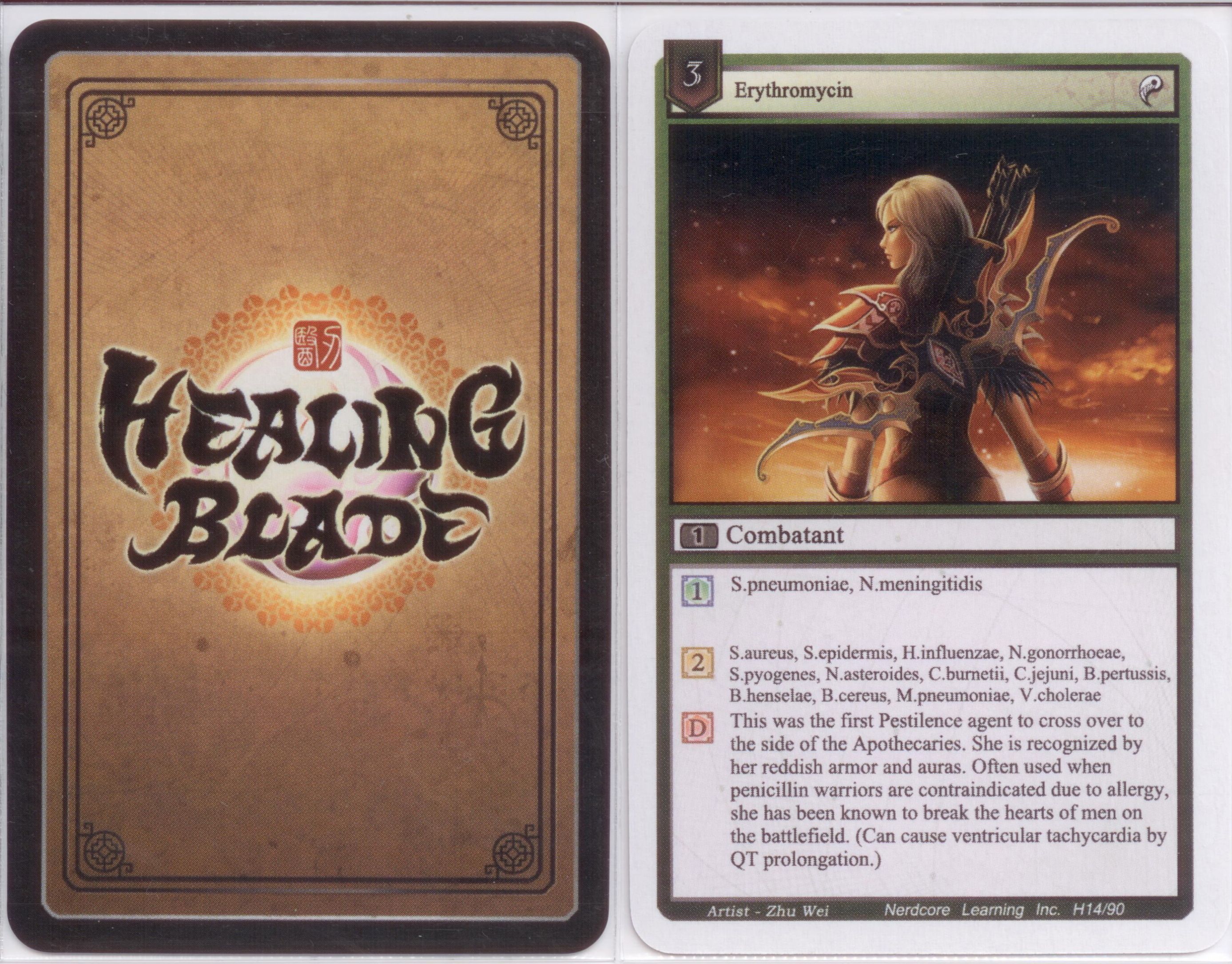Healing Blade: Infectious Disease Card Battle cover