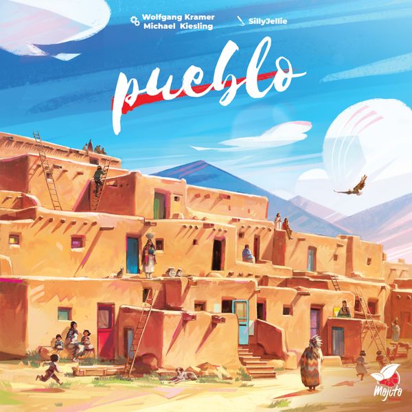 Pueblo - Mojito studios edition box cover. Art by SillyJellie