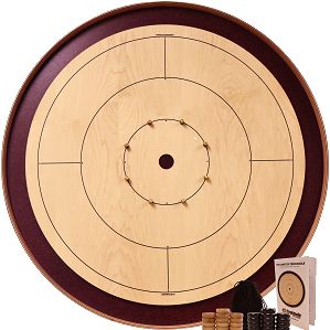 Crokinole Top View