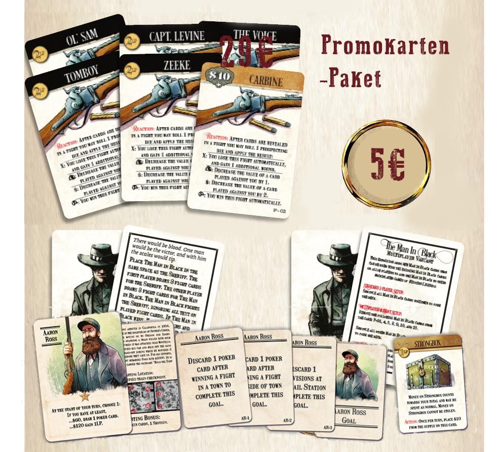 Western Legends: Spieleschmiede Promo Pack