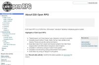 RPG Item: D20 Open RPG