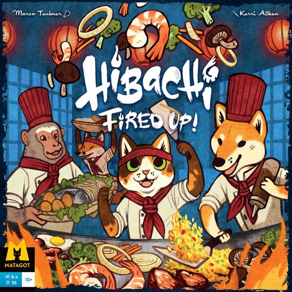 Hibachi: Fired Up! box front