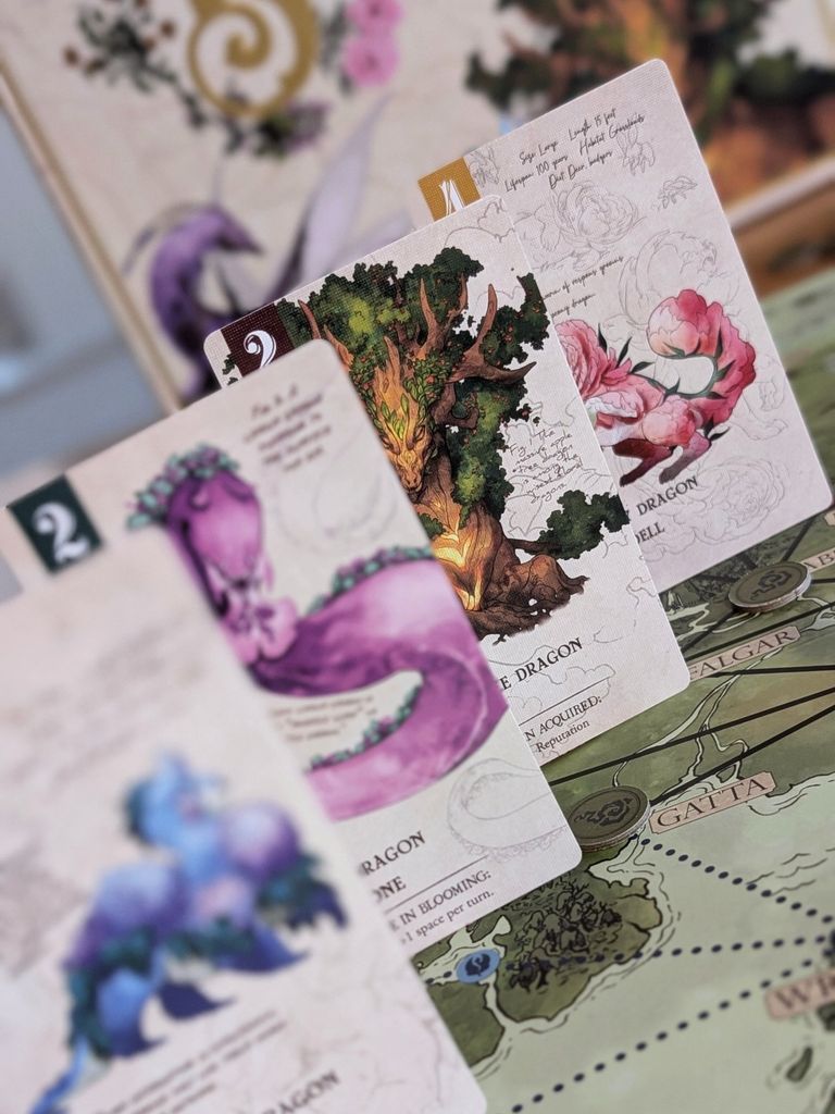 Illustration 5 de Botany Floral Dragons