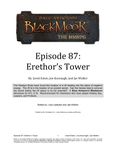 RPG Item: Episode 87: Erethor's Tower