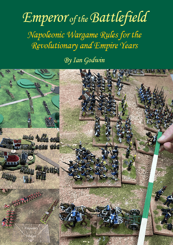 Cover art for Emperor of the Battlefield:   Napoleonic Wargame Rules for the Revolutionary and Empire Years