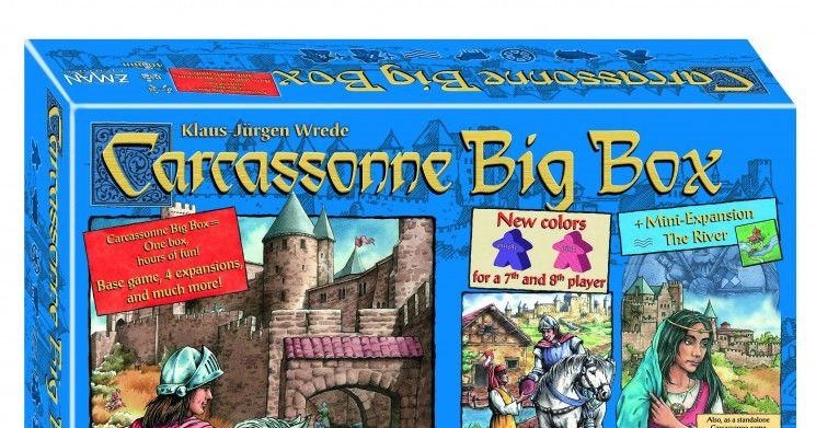 Carcassonne Big Box 5, Board Game