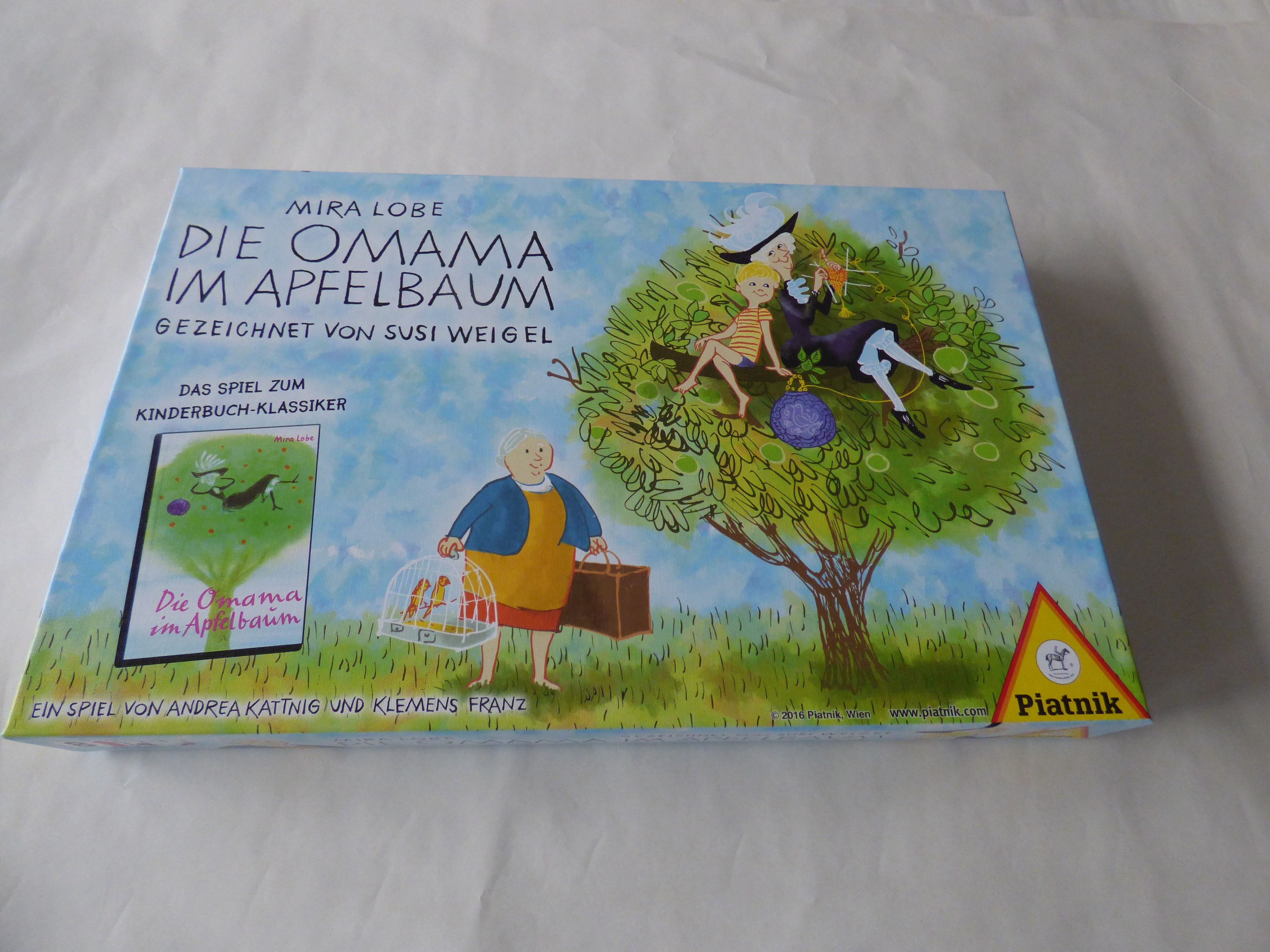 Die Omama im Apfelbaum